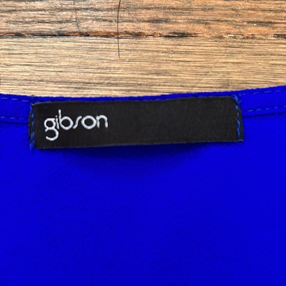 Gibson blue blouse size SMALL - Picture 6 of 7